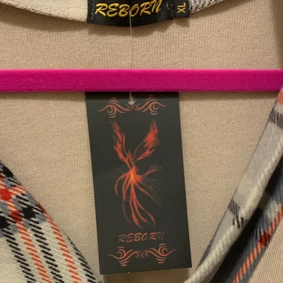 Reborn Plaid Accent Pink Dress - Picture 2 of 11